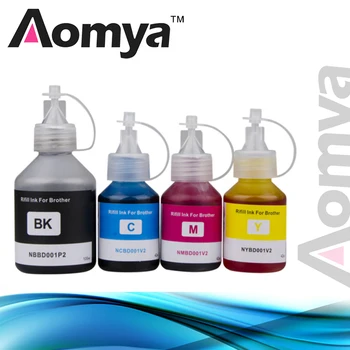 Aomya de Specialitate Refill Kit Ink 5 Culori Compatibil Pentru Brother Inkjet Printer DCP-T300 DCP T300 500W 700W MFC-T800W MFC-T800W
