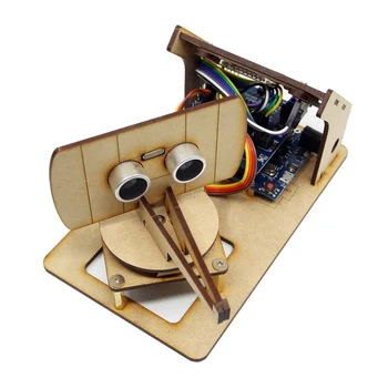 Arduino Mini-Radar de Detectare Robot Cu Ultrasunete, Radar Tft Ecran Lcd Filtru Proiect Open Source DIY STEM Progarm Jucărie Kit