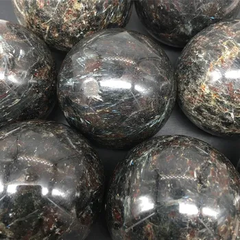Astrophyllite mingea pietre naturale și cristale sfera lustruit cuarț, minerale acasă decor pentru cadouri