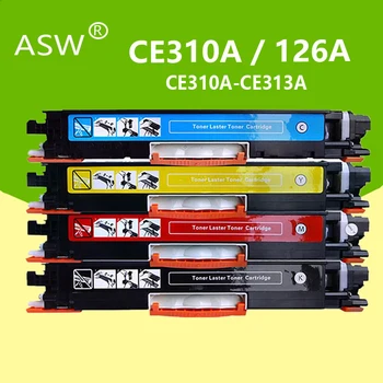 ASW CE310 CE310A -313A 126A 126 Compatibil Culoare Cartuș de Toner Pentru HP LaserJet Pro CP1025 M275 100 Color MFP M175a M175nw