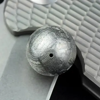 Autentic Naturale Gabaon Fier Meteorit Moldavite Liber Margele Rotunde de Argint 925 7mm 8mm, 9mm Un Șirag de mărgele AAAAA
