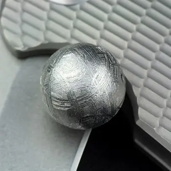 Autentic Naturale Gabaon Fier Meteorit Moldavite Liber Margele Rotunde de Argint 925 7mm 8mm, 9mm Un Șirag de mărgele AAAAA
