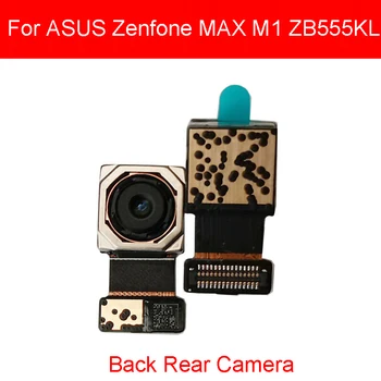 Autentic Spate aparat de Fotografiat din Spate Flex Cablul Pentru ASUS Zenfone MAX M1 ZB555KL Principal Mare aparat de Fotografiat Module Piese de schimb