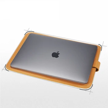 Autentice din Piele de Laptop Sleeve Pentru Macbook Pro Air Retina 13.3 15.4 Notebook PC Messenger Coperta Pentru cartea de Suprafață 13.3 15 Cp X360