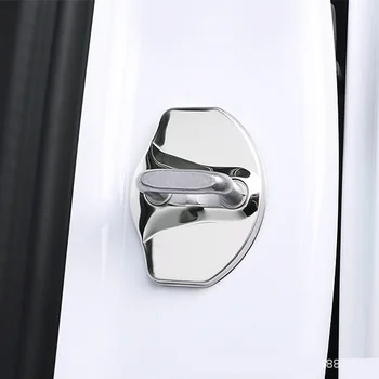 Auto Door Lock Caz Acoperire Pentru Tesla model 3 model X Y Roadster stil autocolant Auto Accesorii