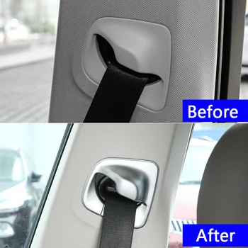 Auto Styling Centura de Siguranță Acoperire Decorare Autocolant Garnitura Pentru BMW Seria 5 G30 G38 2018-2020 Interior Modificat Accesorii