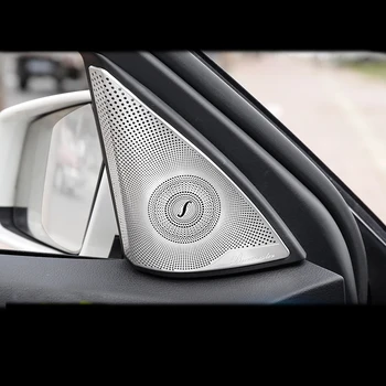 Auto styling Usa Difuzor Audio Difuzor Capacul Ornamental Autocolant Accesorii pentru Mercedes Benz C Class W204 C180 C200 2008-