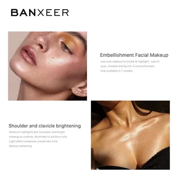 BANXEER Brand Marker Lichid de Iluminare Bronzare Picături de Machiaj Ultra-concentrat de Evidențiere Crema Anticearcan lumina de Mare