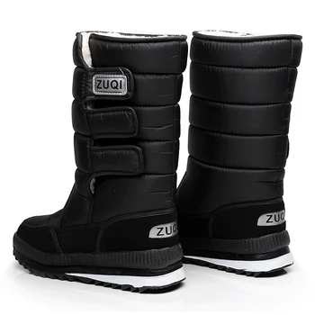 Barbati Cizme Super Cald Cizme De Zapada Chaussure Homme 2019 Casual Rezistent La Apa Iubitorii De Pantofi De Iarna Pentru Bărbați Plus Dimensiune 47 De Munca Încălțăminte De Iarnă