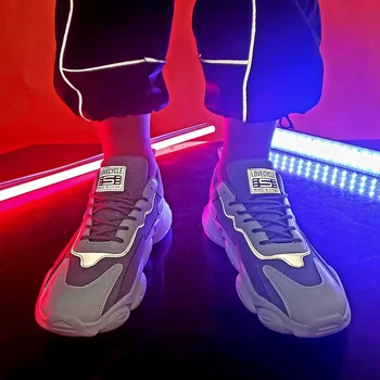 Barbati Pantofi Casual 2021 Nou Populare de Primăvară de Toamnă Respirabil Zapatos Ușor Calzado De Hombre Confortabil de sex Masculin Adidași Bărbați