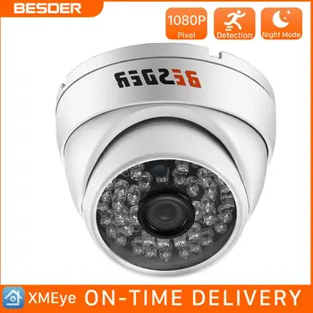 BESDER Unghi Larg Ip CCTV aparat de Fotografiat 720P/960P/1080P Onvif antivandal de Mișcare în aer liber Detectarea de Securitate Dome Camera IP FTP XMeye