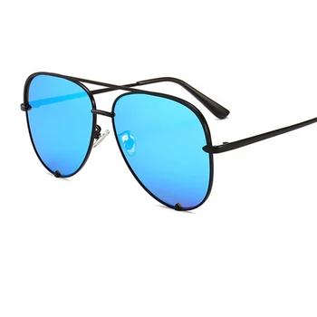 Brand pilot aliaj de ochelari de Soare pentru Femei gradient nuante Vintage pentru femei brand de lux de sex feminin de ochelari de soare trendy oglindă ochelari oculos