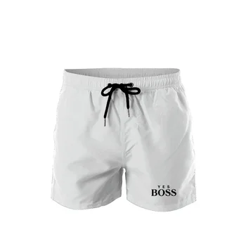 Brand înot pantaloni scurți rapid de imprimare-uscare beach shorts pentru bărbați costume de baie barbati slip baie de vară beachwear surfing pantaloni scurți