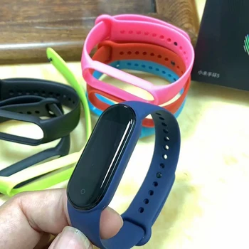 Bratara de Înlocuire Curea de Silicon Pentru Xiaomi Mi Band 5 accesorii Inteligente Curea de mână Pentru Xiaomi Mi Band 5 Brățări