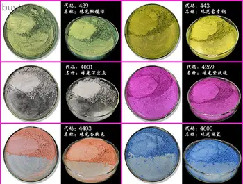 Buytoes 60colors perlate pudra pentru make up,natura mică de pigment pentru lac de unghii,eys umbra și ruj,1lot=100g,una de culoare