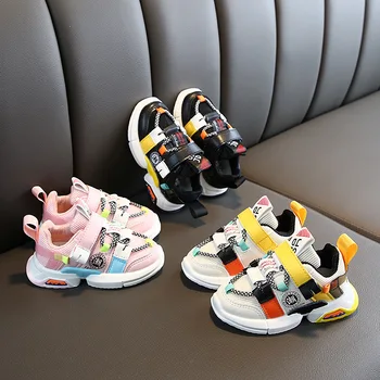 Băieți și fete de sport sneskers pantofi de moda noua culoare de potrivire usoare pentru copii casual de Agrement respirabil pantofi de funcționare