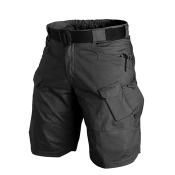 Bărbați Urban Militar Cargo pantaloni Scurți de Bumbac în aer liber, Camo Pantaloni scurti FS99
