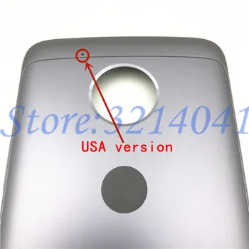 Calitate superioară Spate Capac Baterie Carcasa Pentru Motorola Moto E4 Plus (versiunea SUA) xt1774 1775 1776 capacul din Spate +Lateral cheie