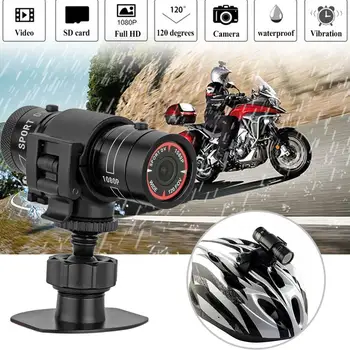 Camera Motocicleta Full HD 1080P Sport Mini DV Camera în aer liber, Biciclete Casca Motocicleta Acțiune DVR Recorder Micro camera Video