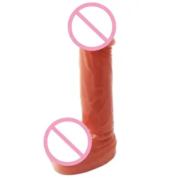 Candiway Mini 4 Culori Realiste Dildo Cu ventuza Puternica Femeie Masturbari Adult Jucărie Sexuală Pentru Cuplu 1 BUC
