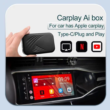 Carplay Ai Cutie Nou Upgrade-ul 2+32G Cu GP pentru Masina are Apple Carplay Pentru Masina Android Sistem Plug &Play Mrrorlink Youtobe Netiflix