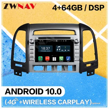 Carplay Android 10.0 ecran Multimedia Auto, DVD Player pentru Hyundai New Santa Fe 2012-BT GPS Navi Auto Radio Stereo unitatea de Cap