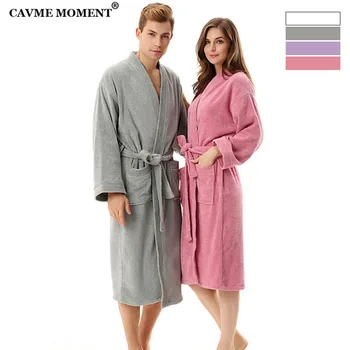 CAVME Bumbac Pur Kimono-Halat de baie Hotel Prosop Halat pentru Cupluri Plus Dimensiune Haine cămașă de noapte Homwear Personale Logo-ul Personalizat