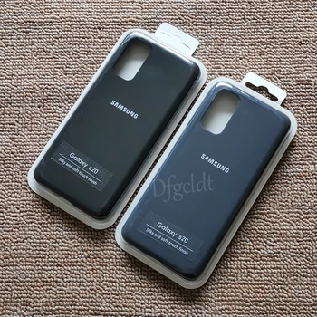 Caz pentru Samsung Galaxy S20 S20Plus S20Ultra Lichid Original Capac de Silicon Bomboane Culori Silicon Mat TPU Moale Capacul din Spate