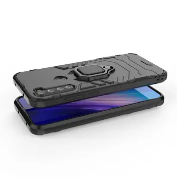 Caz Pentru Xiaomi Redmi Notă 8t 8 7 9 K30 9 9A 9C Pro hockproof Metal Deget Inelul Suportul Hibrid Hard Cover Tpu Spoiler Saci