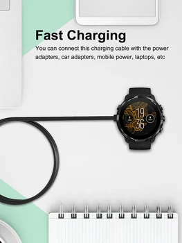 Ceas inteligent Dock Încărcător Magnetic USB de 5V / 1A, Cablu de Încărcare Cablu de Sârmă Pentru Suunto 7 Smartwatch Încărcare Adaptor Accesorii