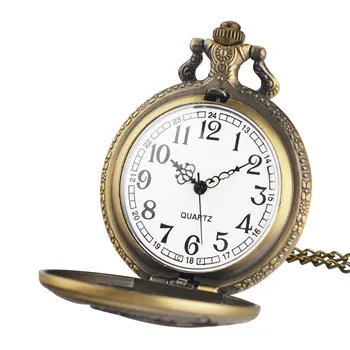 Ceasuri de buzunar Vintage Școală MAMA Ceas de Buzunar Quartz Cu Lanț Colier Pandantiv Pentru Barbati