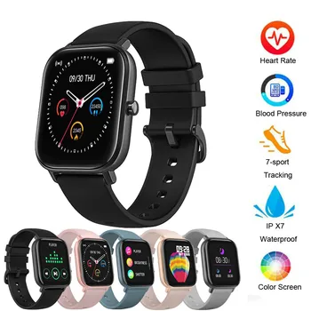 Ceasuri inteligente Rata de Inima de Fitness IPX7 rezistent la apă Reloj Inteligente Smartwatch Hombre Mujer Pentru Android ISO Pentru Barbati Femei 20Mar