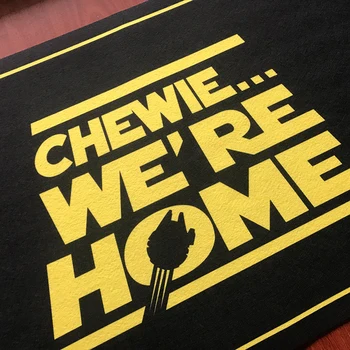 Chewie suntem Acasă Personalizat Amuzant Preș bine ati venit pe Podea, Covor, Covor Podea Dormitor Picior Mat În Hol