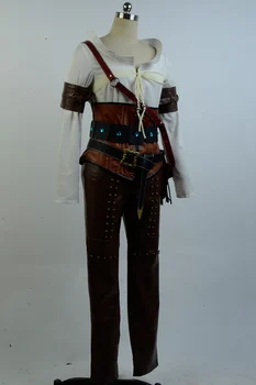 Ciri Cirilla Fiona Elen Set Complet Uniformă Carnaval De Halloween Cosplay Costum