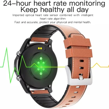 CK30 Termometru Ceas Inteligent Bluetooth Sun Tracker de Fitness de Monitorizare a ritmului Cardiac Bărbați Sport Smartwatch Pentru Android IOS