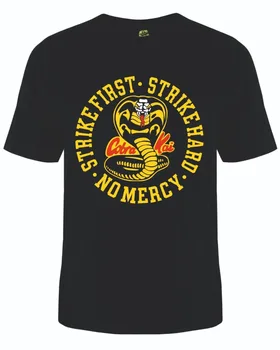 Cobra Kai T-Shirt sau Vesta Karate Kid Pictograma Fierbinte de Vânzare de Brand Nou Moda de Vara Barbati de Brand de Îmbrăcăminte de Vară, Topuri Hip Hop