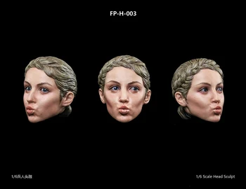 Colectie FP-H-003 1/6 Facepool Figura de sex Feminin Cap Sculpta Sculptate cu Expresia Modelul de 12