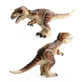 Comune Mobile Dinozaur Jurassic Model Asamblat De Particule Copii Jucărie Cadou Tyrannosaurus Rex, Stegosaurus Carnotaurus Pterozauri