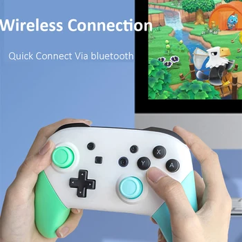Comutator Pro Wireless Bluetooth Gamepad Pentru Nintend Comutatorul NFC Pro Controler de Joc Joystick USB PC, Consola de jocuri