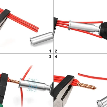 Conector de cablu de Sârmă Peeling Instrument Stripteuză Twister pentru mașină de Găurit Driver Răsucire Sârmă Instrument Pentru Acasă Echipamente Electrice Noi