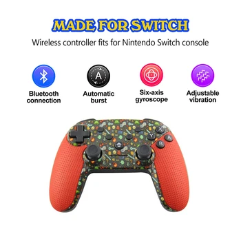 Controler de Joc fără fir Pentru Nintend Comutator Pro Bluetooth Gamepad pentru NS PS3 Android Jocuri pentru PC Joystick cu Șase axe giroscop