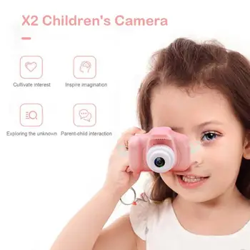 Copii drăguț Mini Foto Digital Video Camera 2.0 inch HD Ecran Mic Jucărie camera Video camera Video Micro camera Copiilor cel Mai frumos Cadou