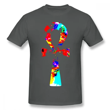 Cosmic Ankh Esențiale Bumbac Imprimare T-Shirt Dead Space Joc De Groază De Supraviețuire Pentru Bărbați Moda Streetwear