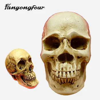 Craniu 3D Mucegai Silicon Tort Mucegai Rășină-Gips Ciocolata Lumânare Bomboane Mucegai Transport Gratuit
