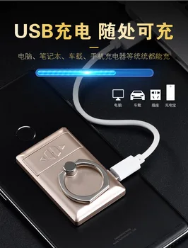 Creative USB bricheta poate face telefonul mobil suport bricheta multi-funcția de țigară accesorii