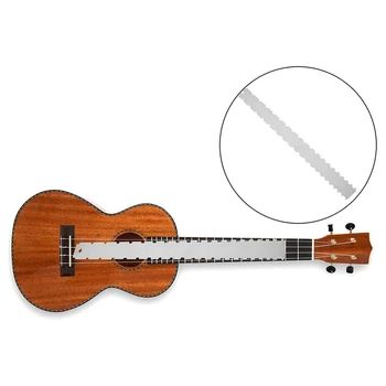Crestate Margine Dreaptă Chitara Lutieri Instrument, Set de 3, cu 9Pcs Understring Raza Ecartament Chitara Instrumente de Reparare