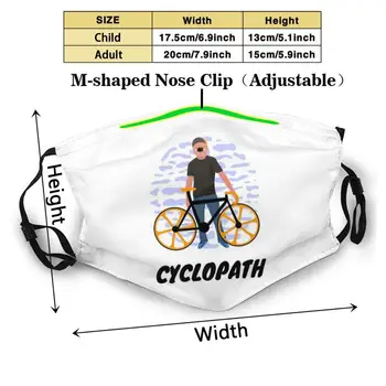 Cyclopath Reutilizabile Gura Masca Filtru Amuzant Rece Măști De Ciclism Biciclete Biciclete Ciclu De Ciclism Mtb Ciclist Plimbare Pe Munte Cu Bicicleta Biker