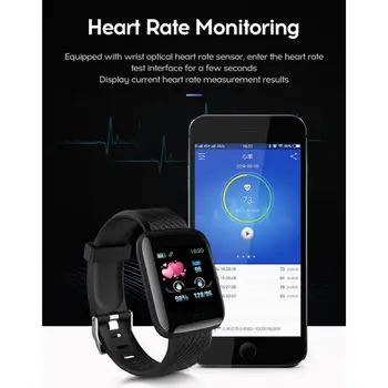 D13 Ceasuri Inteligente 116plus Rata de Inima Smart Band Bratara Sport Ceasuri Brățară Inteligent Smartwatch rezistent la apa pentru Android IOS