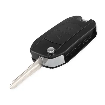 Dandkey Flip Key Remote Shell Pentru Vauxhall Opel Corsa C, Combo, Tigra Meriva Agila Modificat De 2 Butonul Martor Cheie În Cazul Fob Lăsat Lama