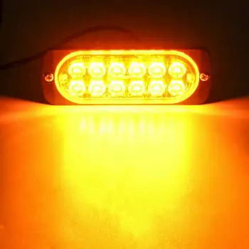 DC12V 36W 12 LED-uri de Lucru Bar de Lumina proiectoare Ceata Lampa de Flash Stroboscop Transforma Lumina lămpii de Avertizare pentru masini Camioane Motociclete SUV ATV-uri